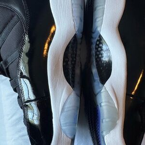 Jordan 11 Retro Space Jam size 11.5. 2016 release. Black and White Sneakers